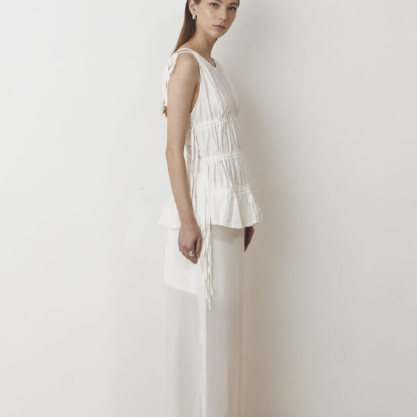Laid Blouse In Broken White