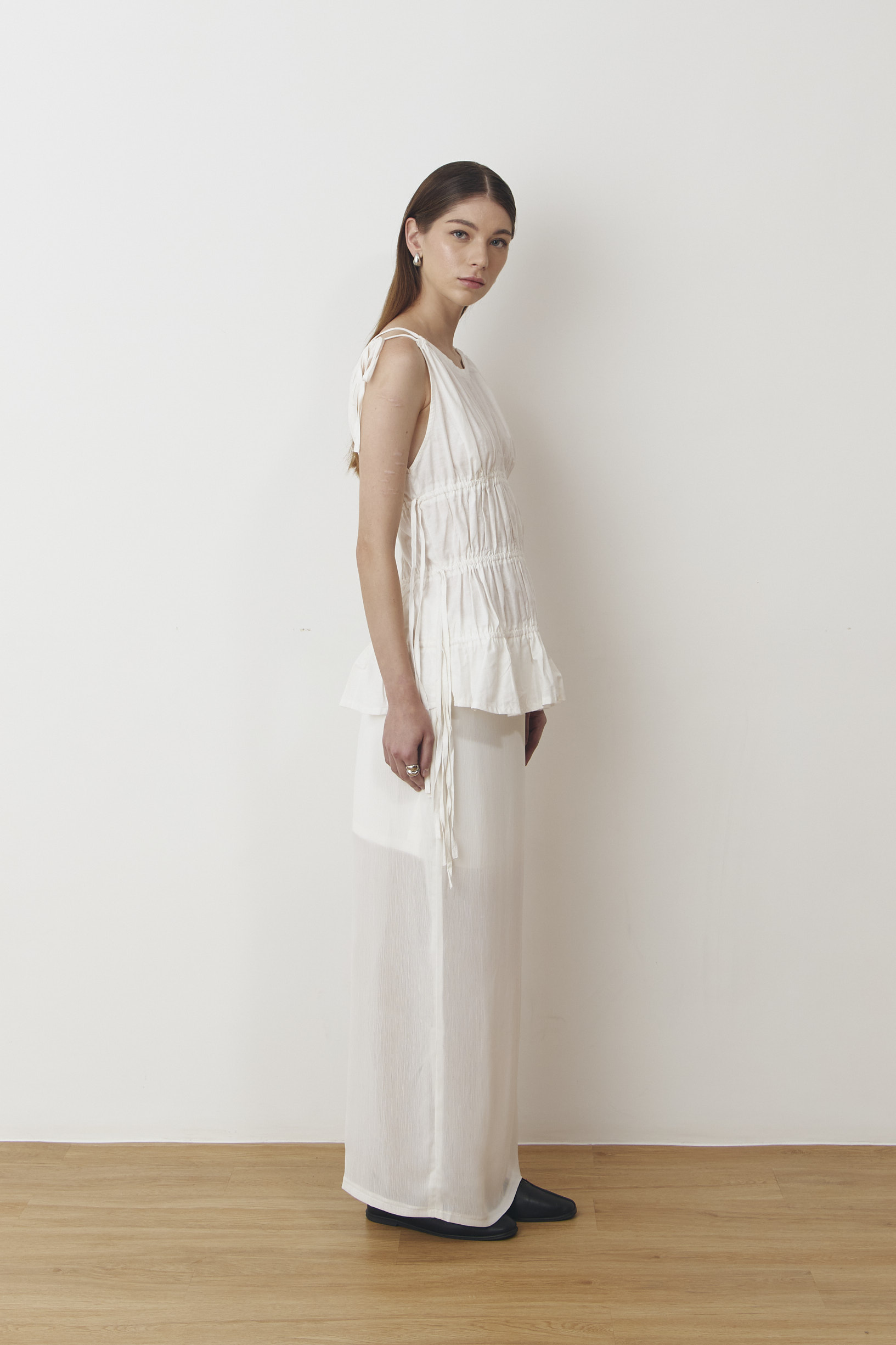 Laid Blouse In Broken White