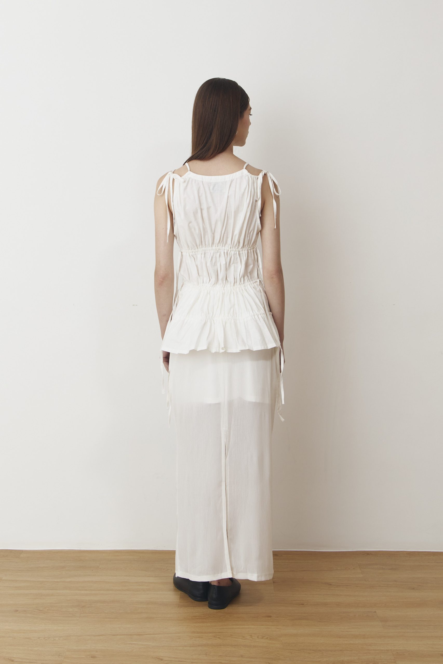 Laid Blouse In Broken White - Image 3