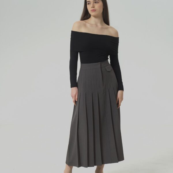Long Brooklyn Blouse In Black