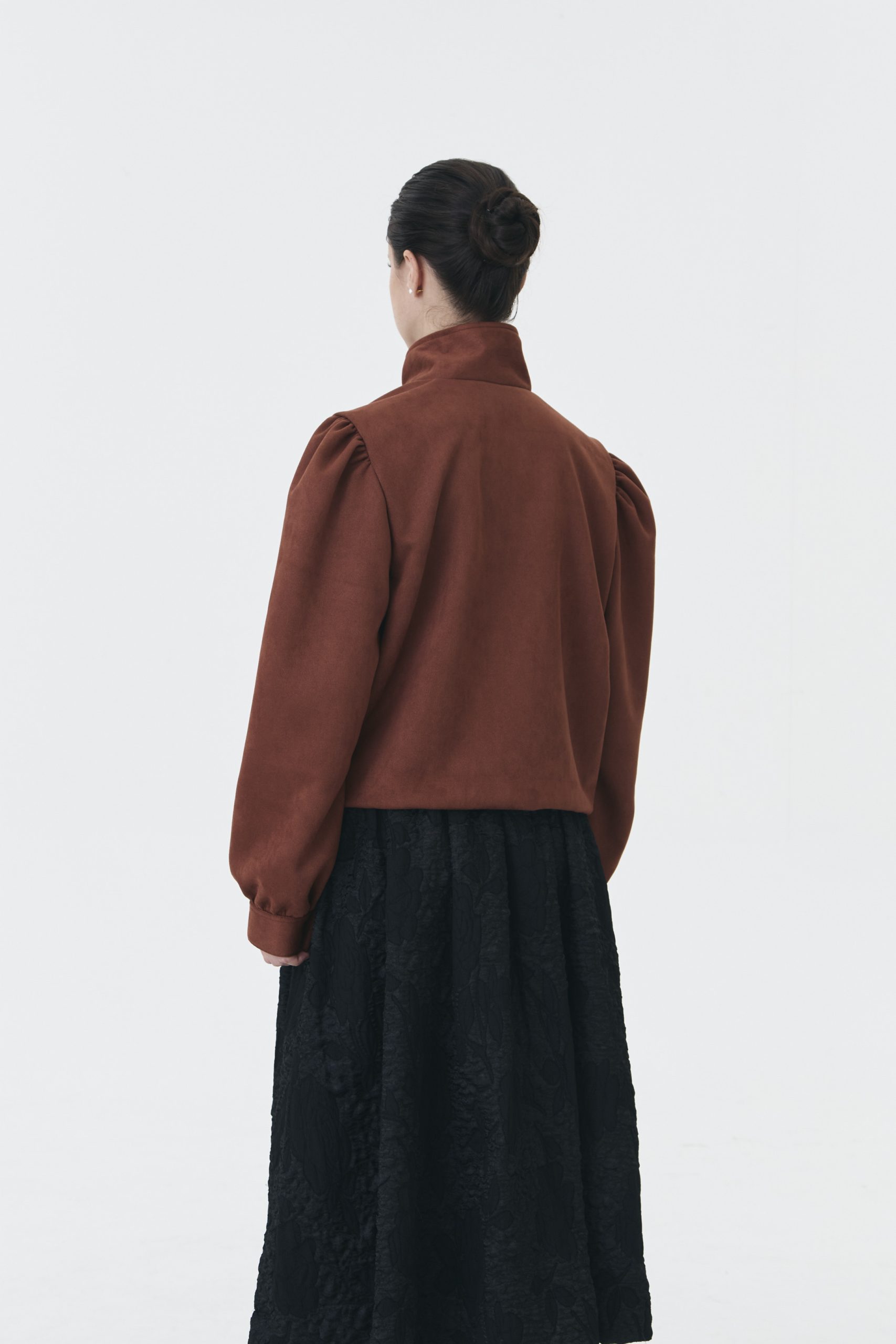Phum Suede Jacket in Tan
