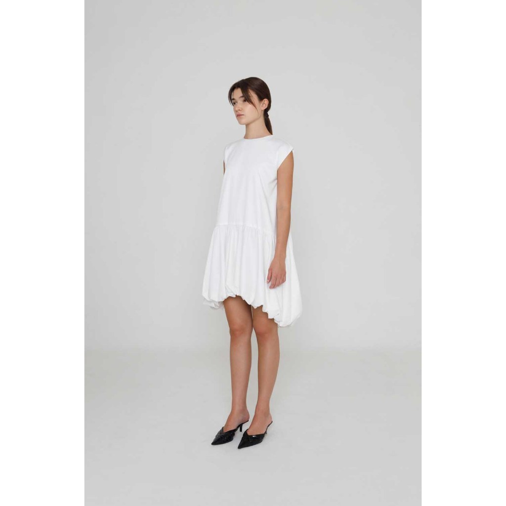 Rainey Dress in Broken White - Image 2