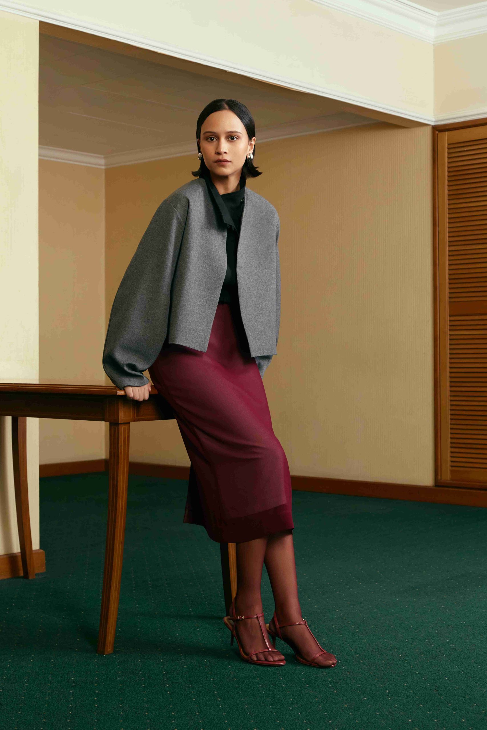 Ruelle Outer in Grey