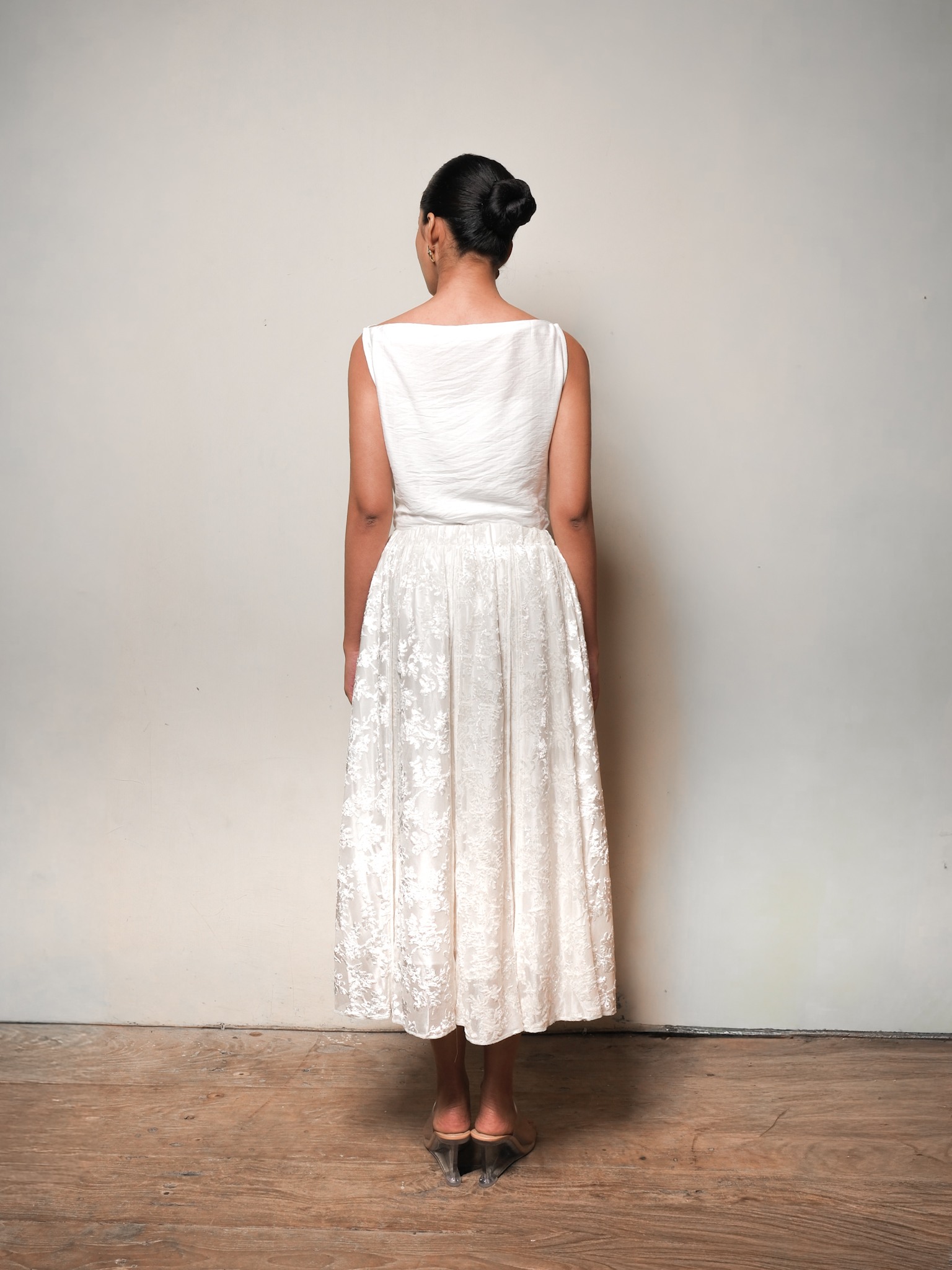 Svara Skirt in Lace