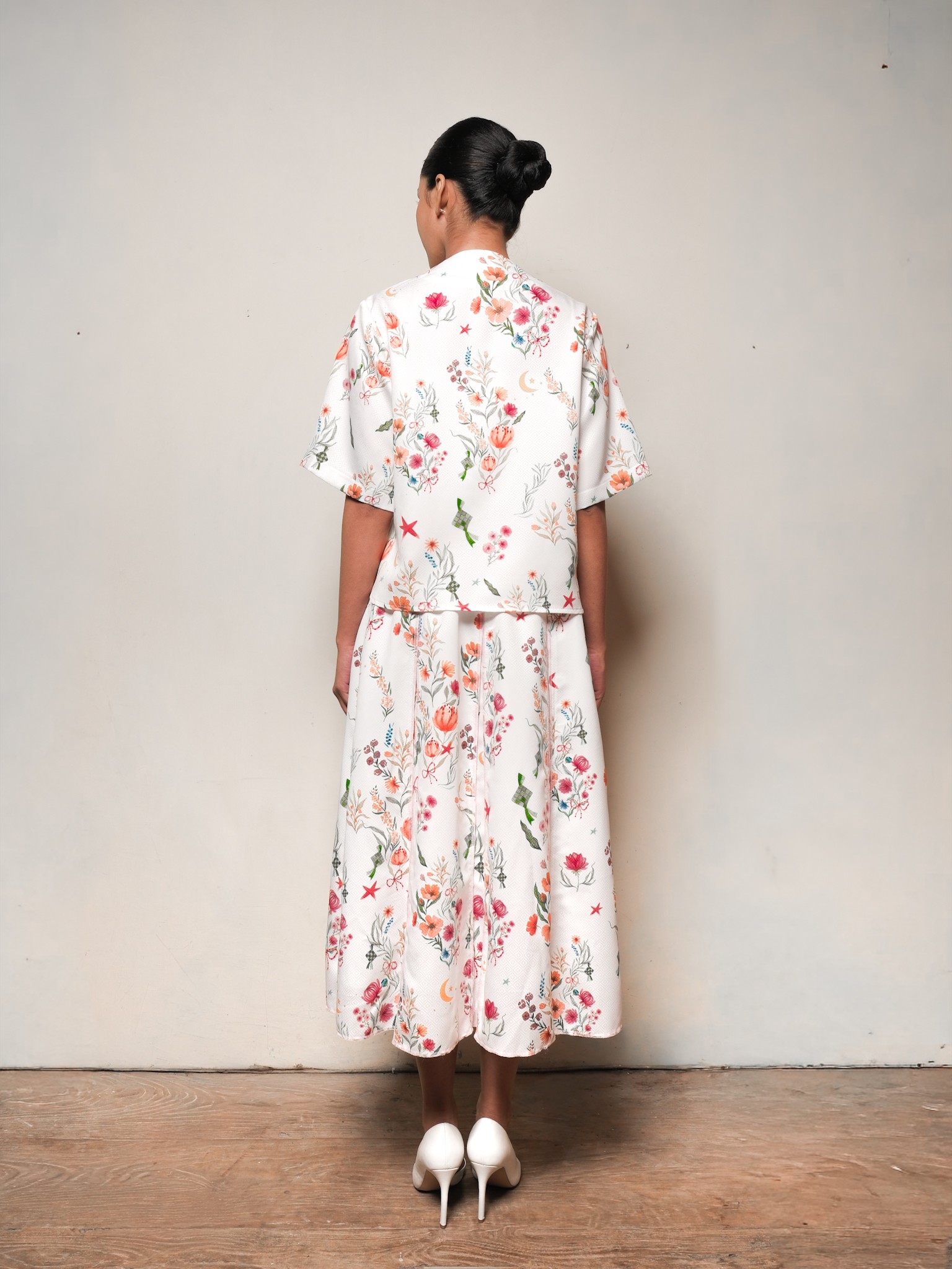 Svara Skirt in Sekar Printed