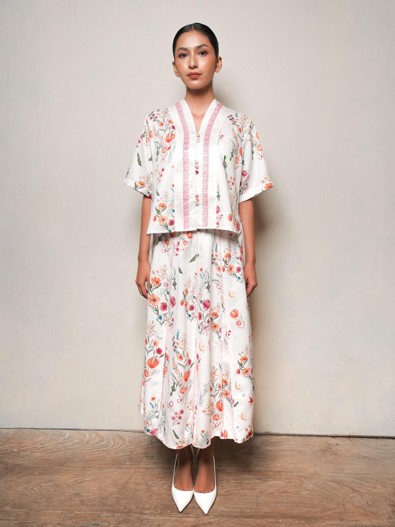Svara Skirt in Sekar Printed - Image 2