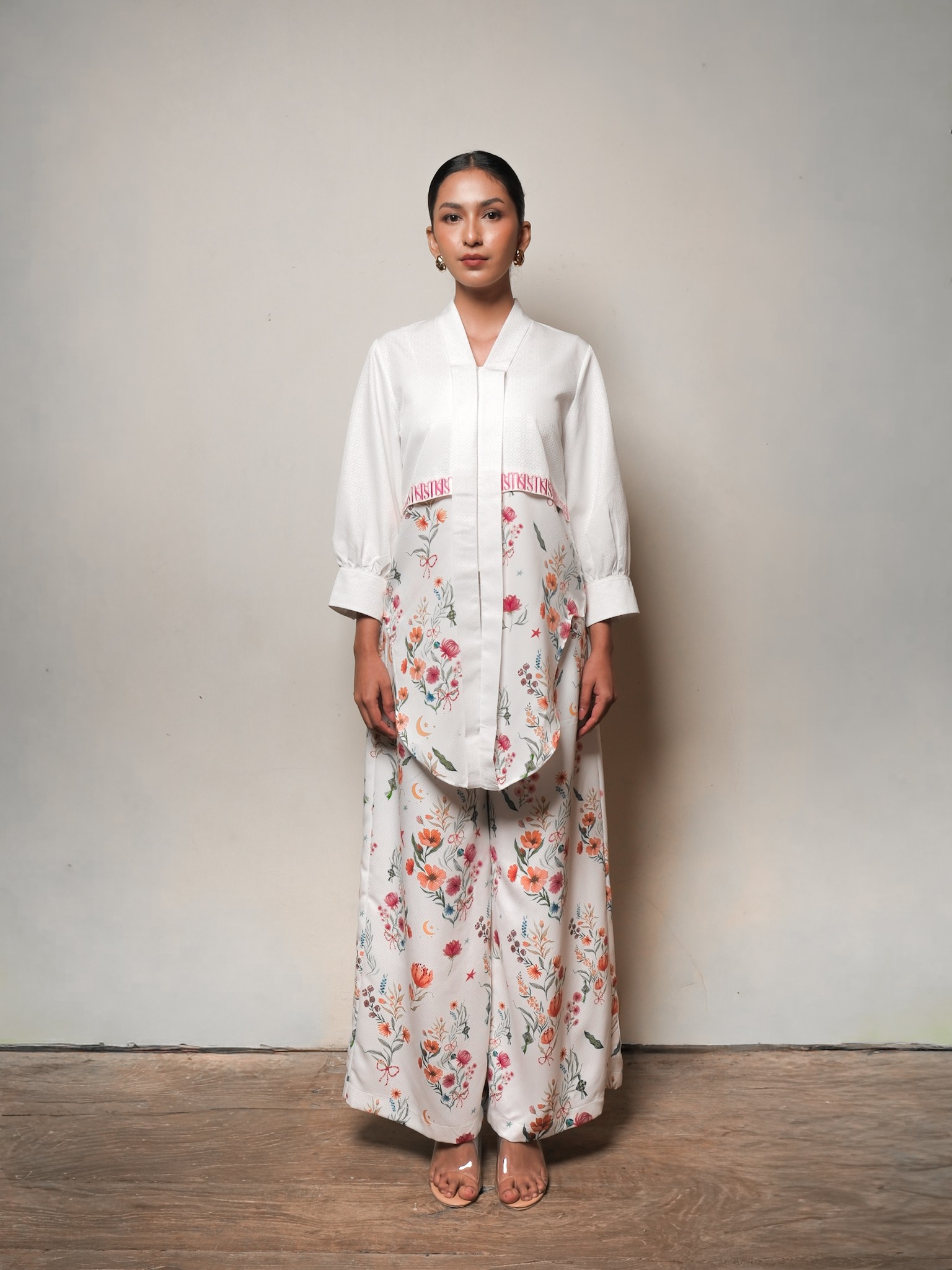 Kemuning Blouse in Sekar Printed