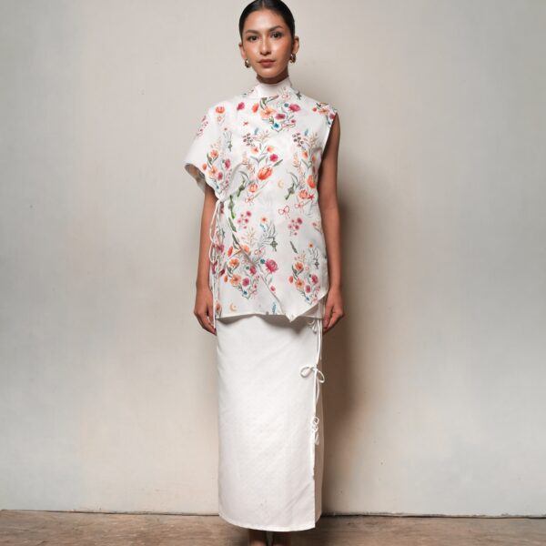 Widuri Blouse in Sekar Printed