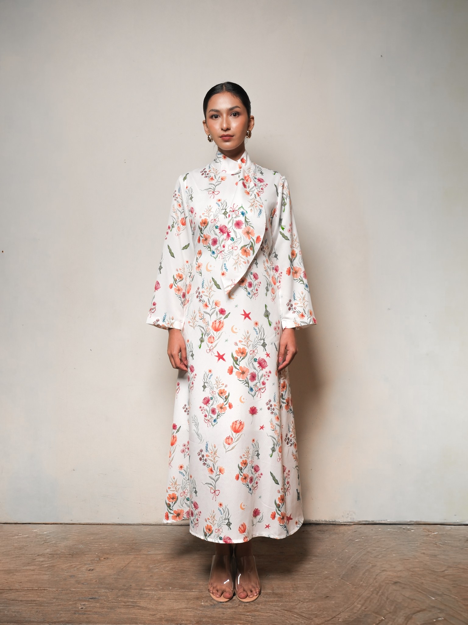 Puspa Dress in Sekar Printed