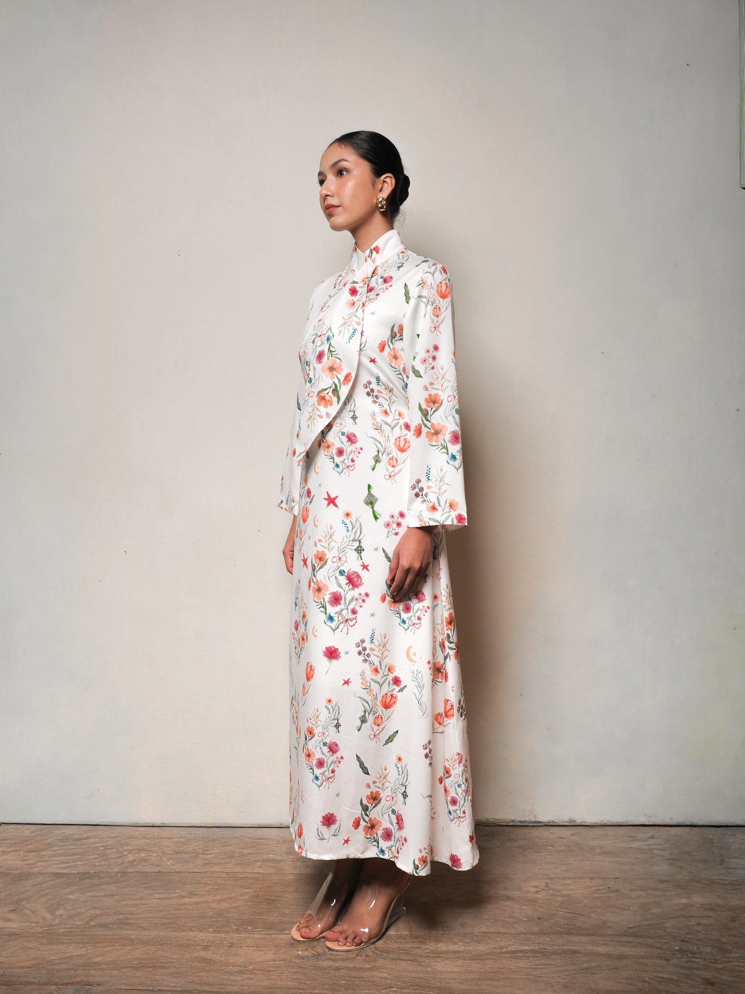 Puspa Dress in Sekar Printed - Image 2