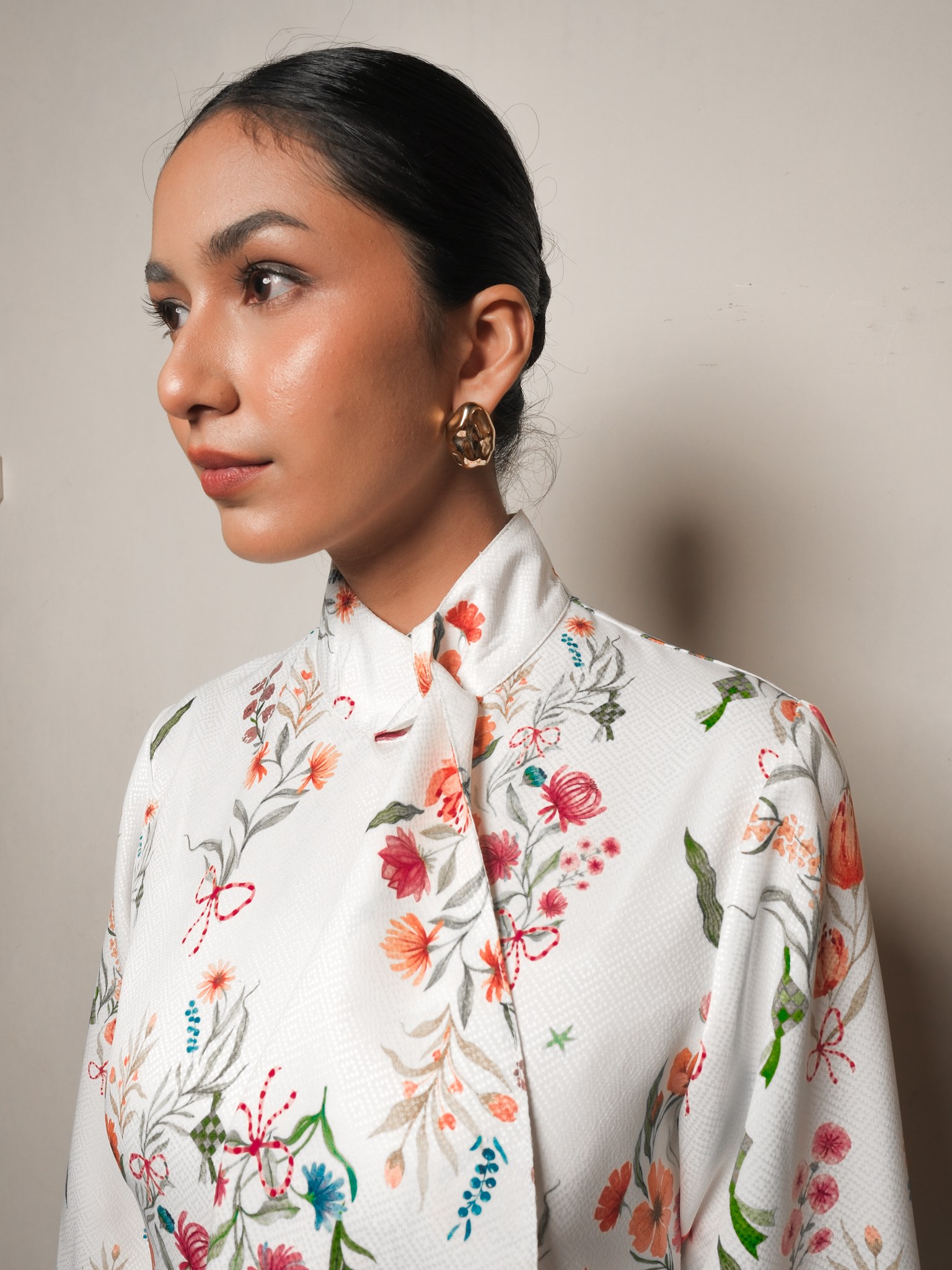 Puspa Dress in Sekar Printed - Image 4