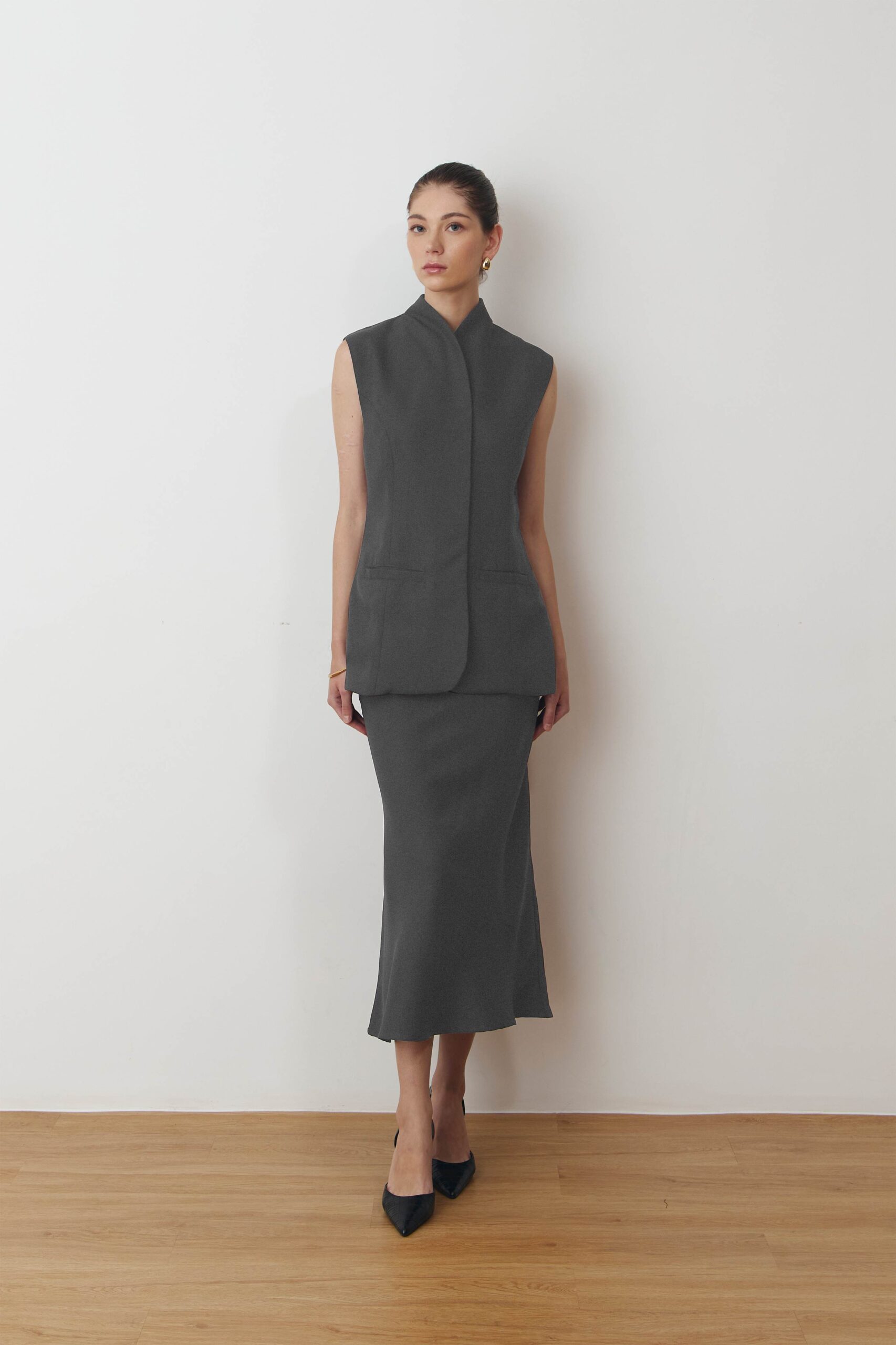 Magali Skirt in Grey