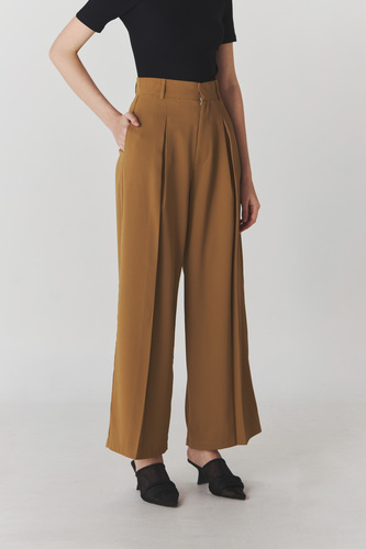 Dart Pants In Peanut - Image 3
