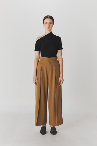Dart Pants In Peanut