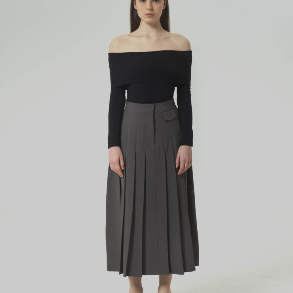 Assai Skirt In Grey
