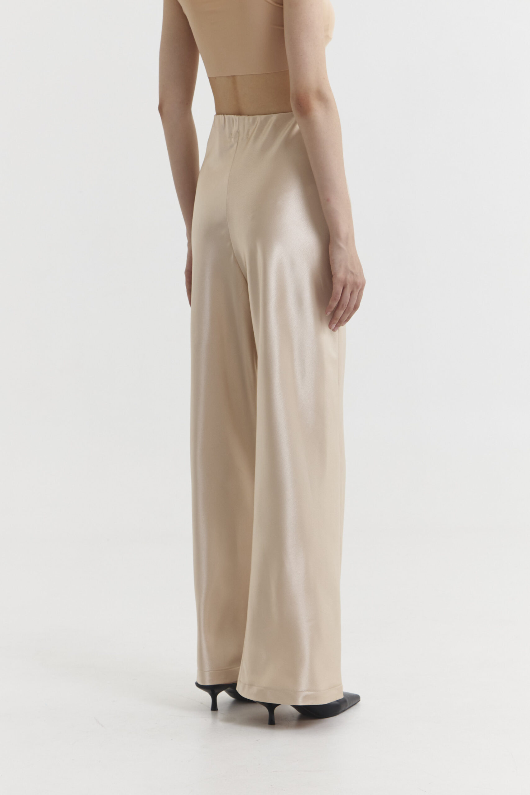 Yue Pants in Ivory - Image 4