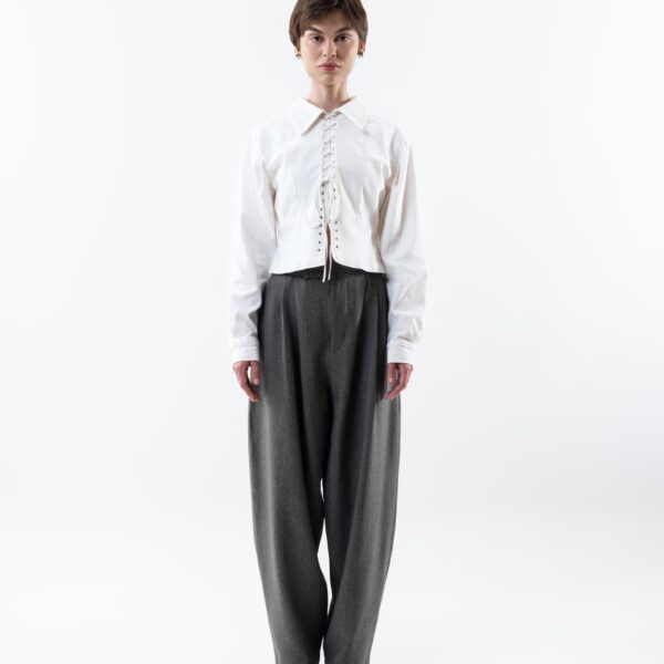 Abbei Pants in Grey