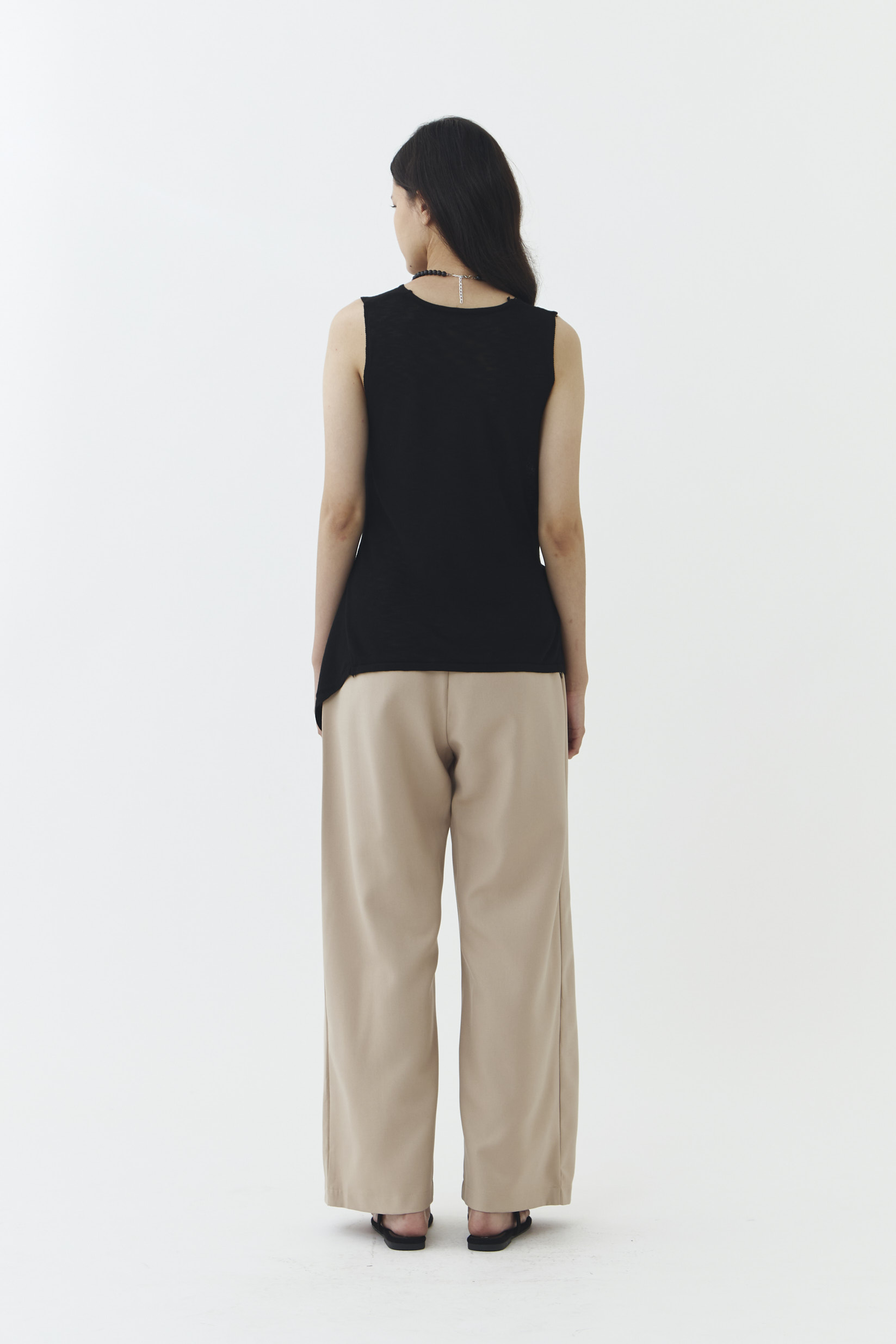 Rise Knit Blouse in Black - Image 3