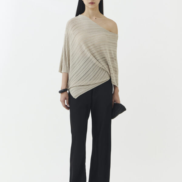 Linden Blouse in Taupe
