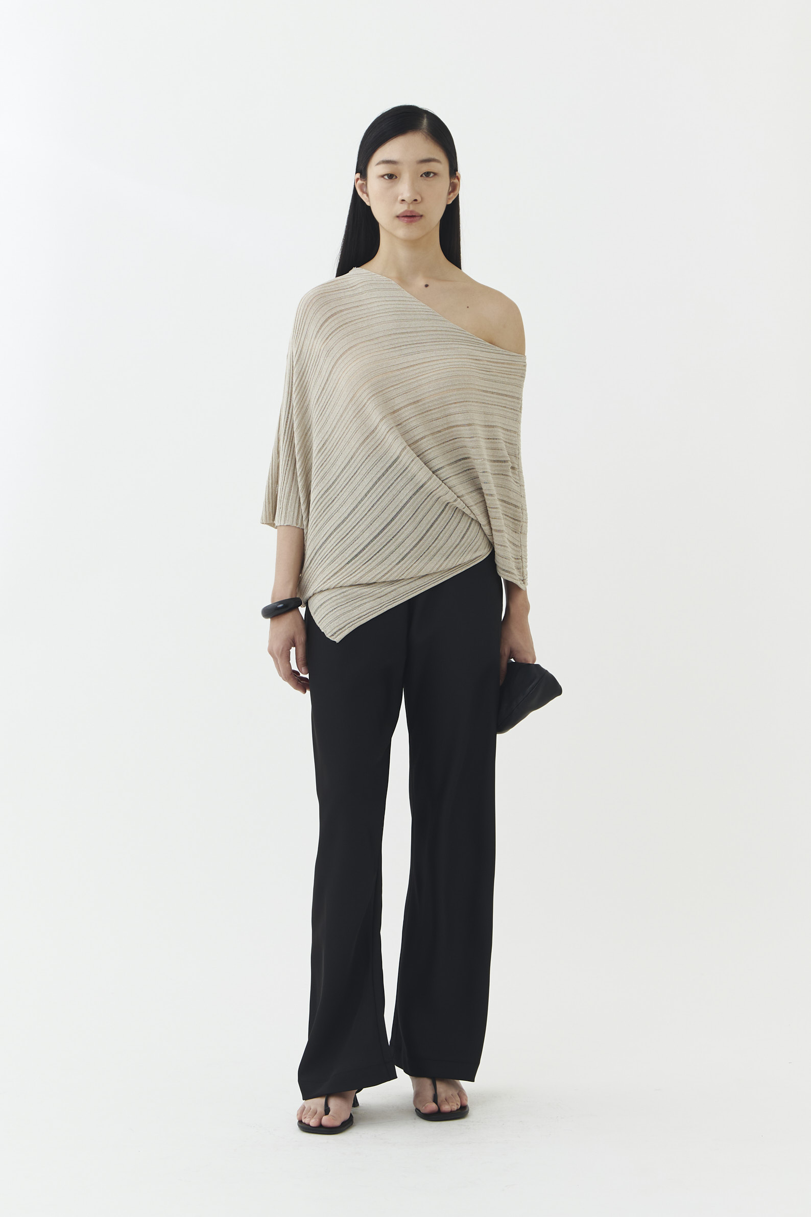 Linden Blouse in Taupe