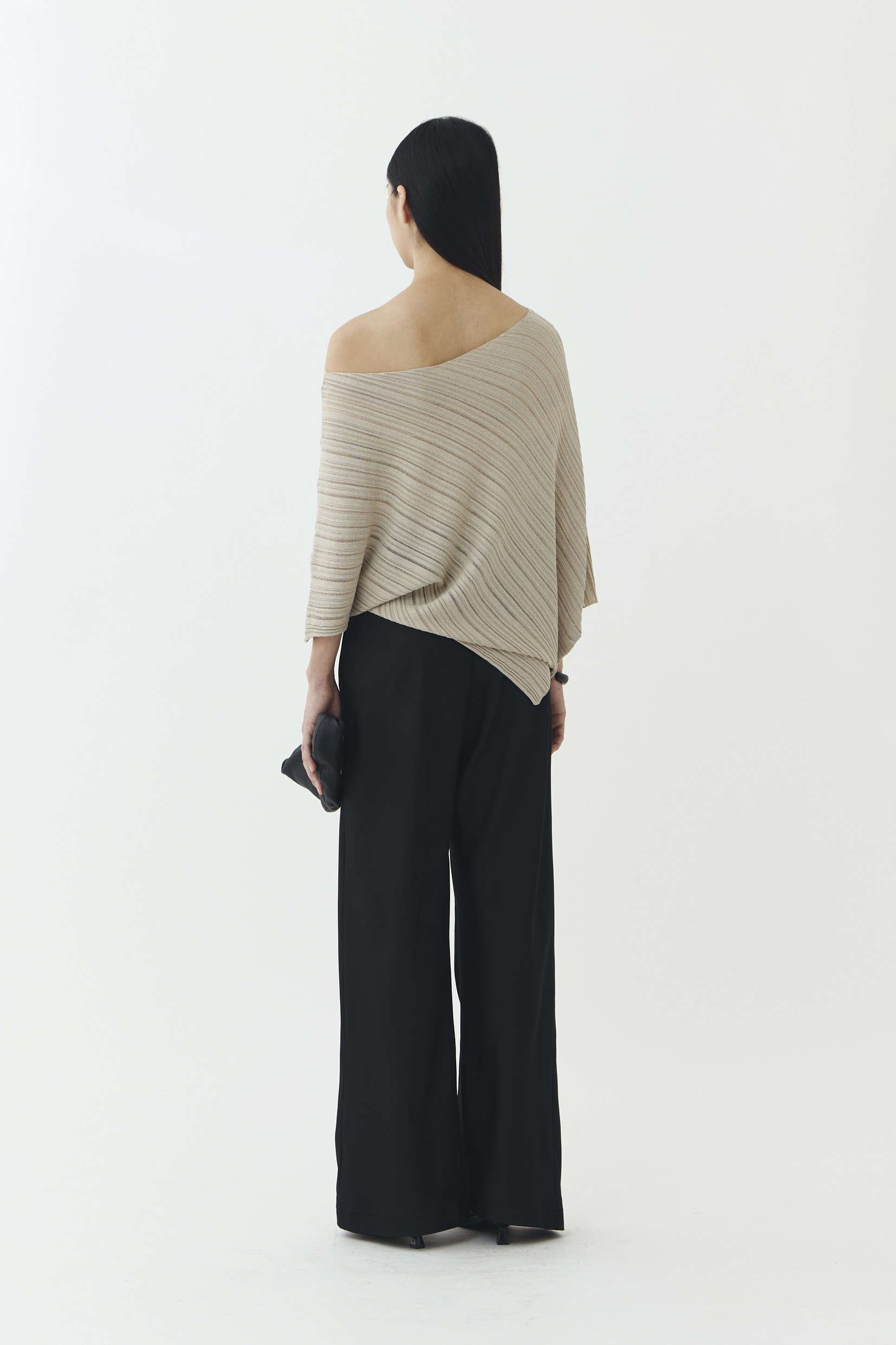 Linden Blouse in Taupe - Image 2