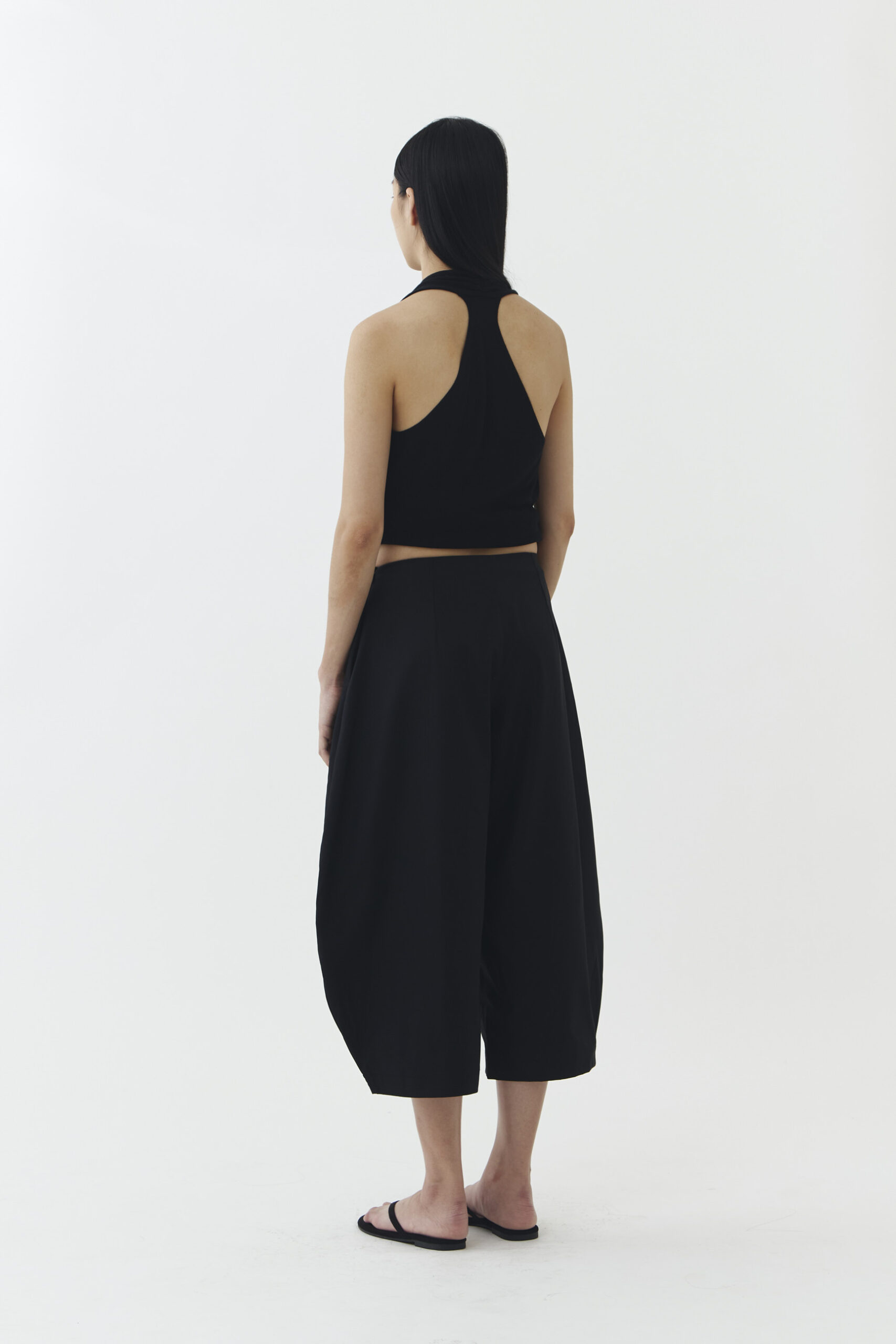 Kaia Knit Blouse in Black - Image 5