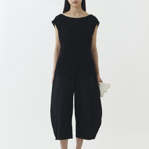 Isla Sheer Top in Black