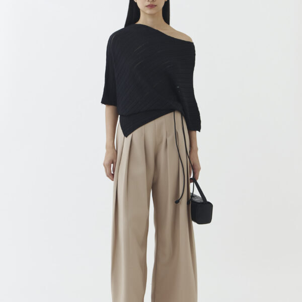 Linden Blouse in Dark Grey